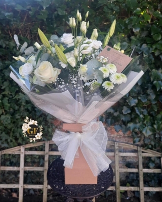 White Florist's Choice Floral Box