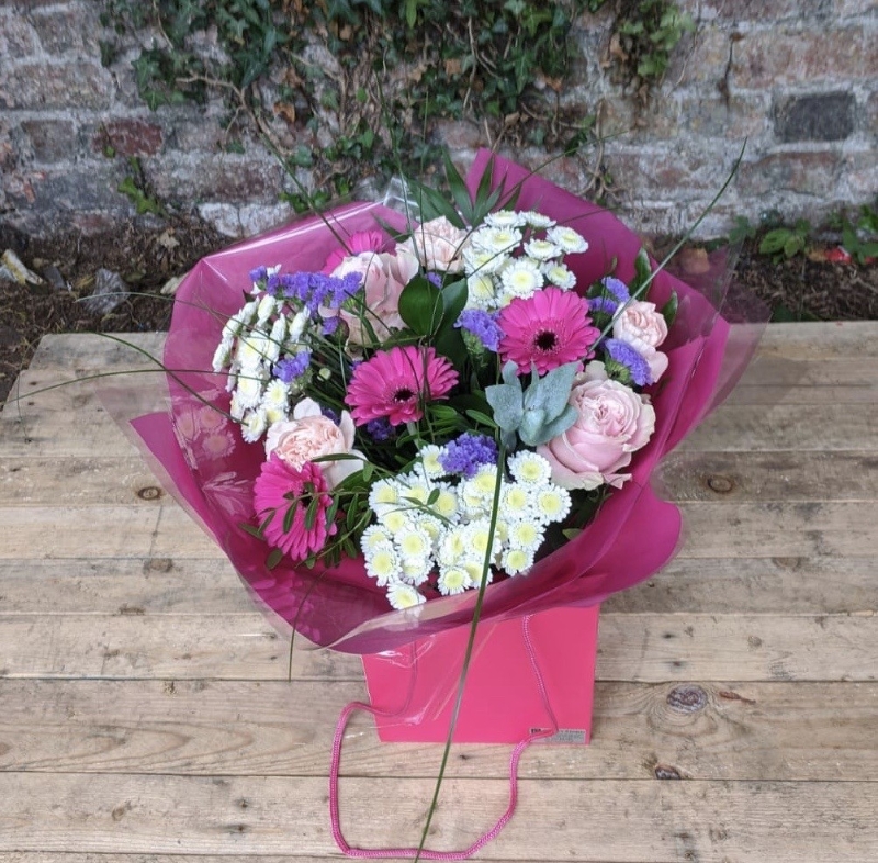 Florists Choice Gift Bag buy online or call 0161 480 0112