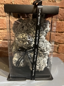 Small Foam Rose Bear