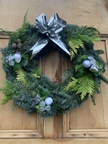 Fresh Decorated Wreath