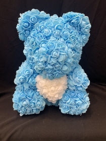 Large Foam Rose Bear