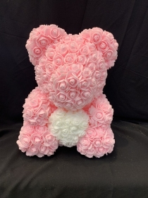 Large Foam Rose Bear