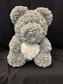 Large Foam Rose Bear