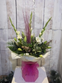 Lily and Gladioli Floral Box