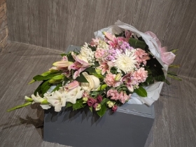 Pink Seasonal Tied Sheaf