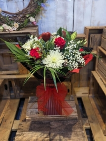 Red Florists Choice Floral Box