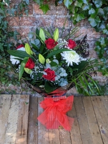 Rose and Lily Floral Box