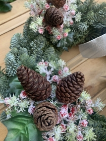 Snow Cone Fresh Spruce Wreath