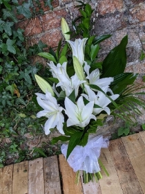 White Lily Sheaf